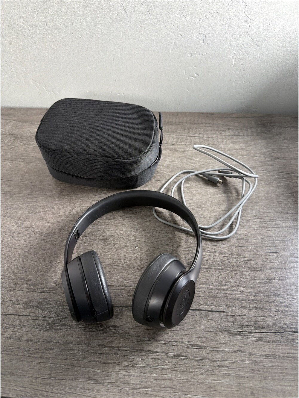 Black Beats by Dr. Dre Solo3 Wireless Bluetooth On-Ear Headphones With Cords